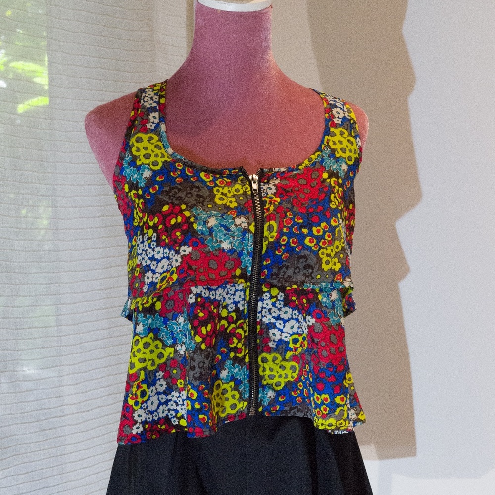 Colourful Floral Top